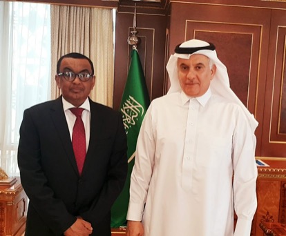 وزير الثروة الحيوانية والغابات والمراعي يبحث مع نظيره السعودي سبل رفع الحظر بشكل رسمي عن الماشية…