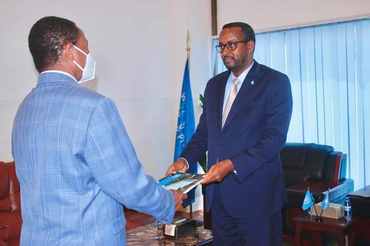 State Minister for Foreign Affairs receives the credentials of the WFP resident representative in…
