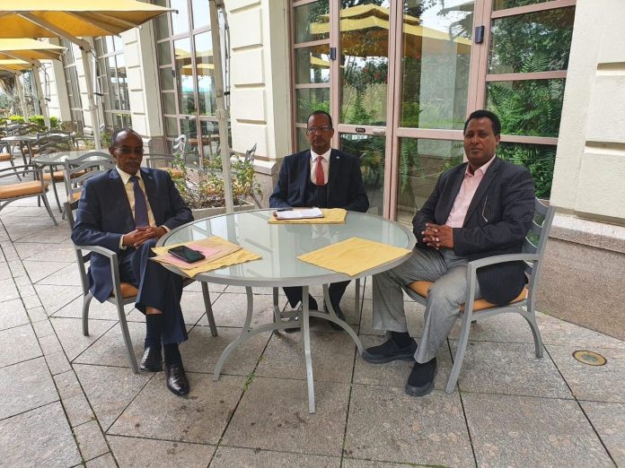 وزير الدفاع يجتمع في أديس أبابا مع سفير البلاد لدى أديس أبابا
