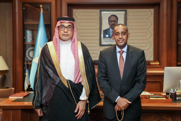 رئيس الوزراء يستقبل سفير المملكة العربية السعودية لدى كينيا
