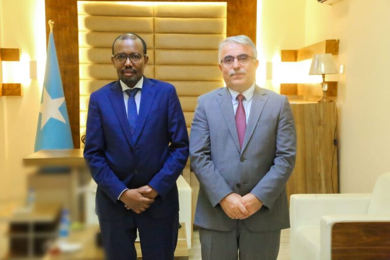 Somalia’s new foreign minister receives Turkish ambassador