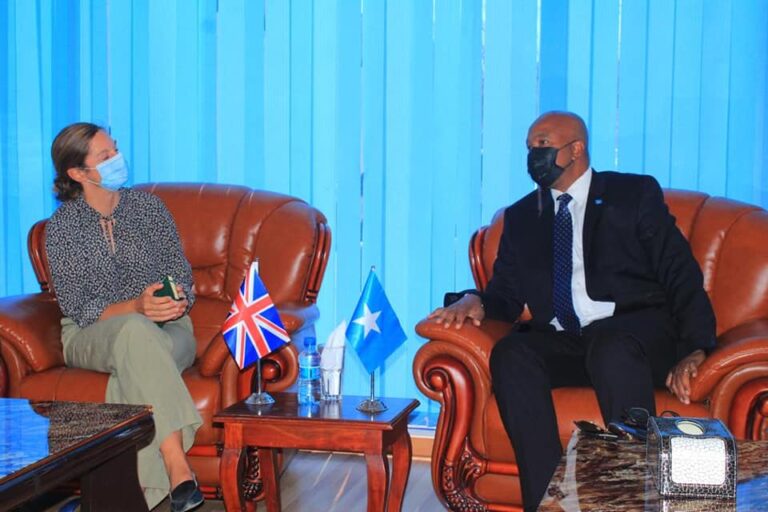 Somali Foreign Minister, British Ambassador discuss bilateral cooperation