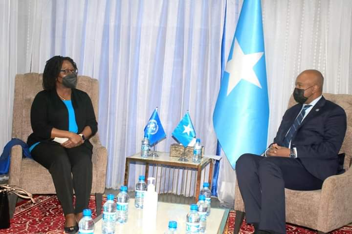 Foreign Minister discusses with the Assistant Secretary-General of the United Nations for Africa to…
