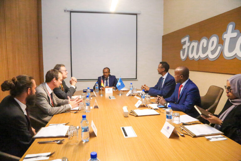 Somalia’s foreign minister received delegation from Germany