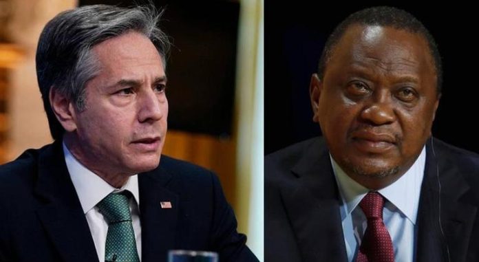 U.S State Secretary speaks with Kenyan President via telephone call