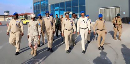 General Hijar traveled to Southwest State of Somalia