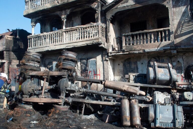 Haiti searches for victims of fuel truck blast that killed 60