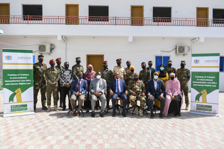 AMISOM conducts Training of Trainers in International Humanitarian Law, International Human Rights…