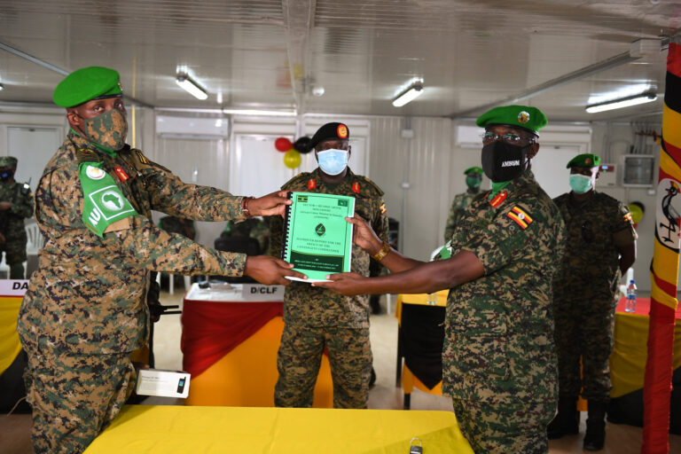 Uganda contingent in Somalia gets new commander