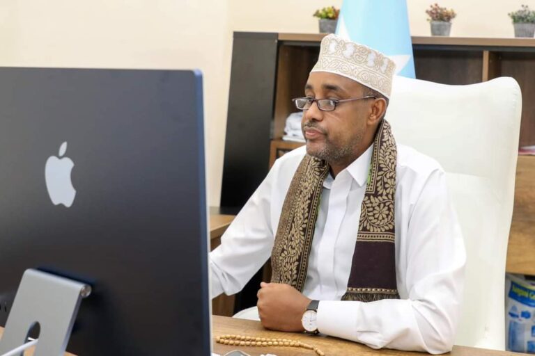 PM Roble hosts a virtual meeting