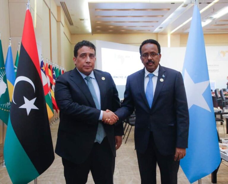 President Farmajo meets with Libya’s Presidential Council