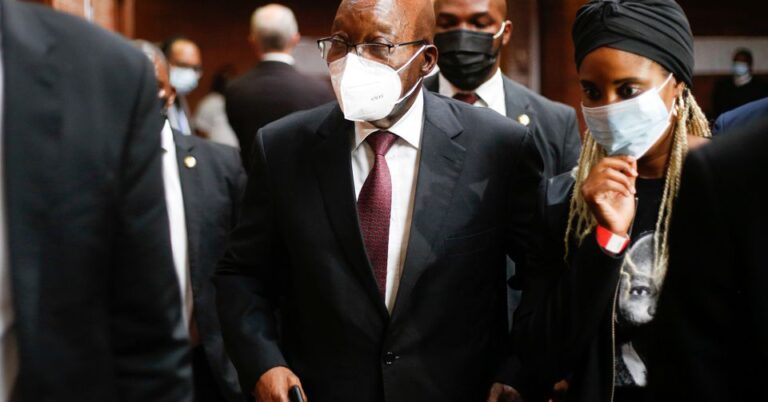 South Africa’s high court orders former president Zuma back to jail