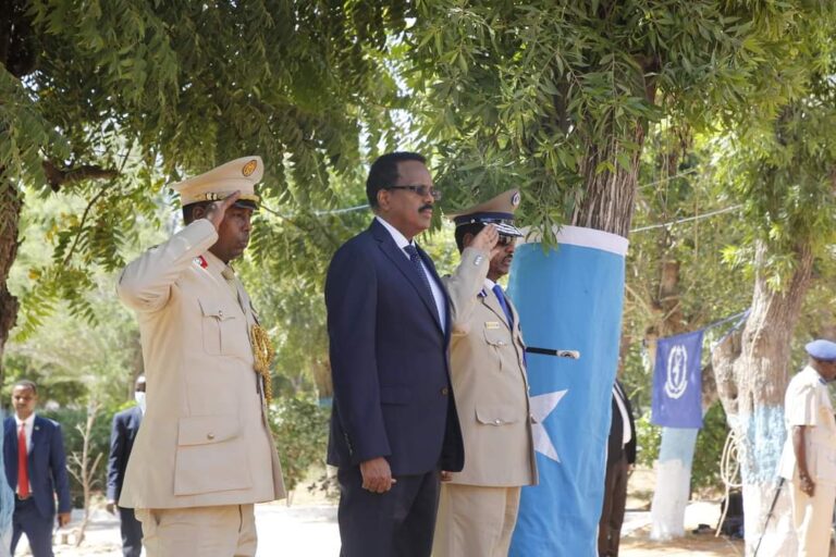 President Farmajo attends the commemoration anniversary