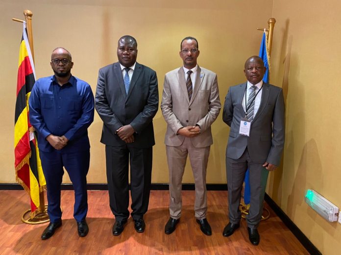 Minister of Defence meets with his Ugandan Counterpart in Kampala