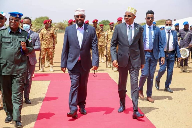 South-West State President arrives in Kismayo