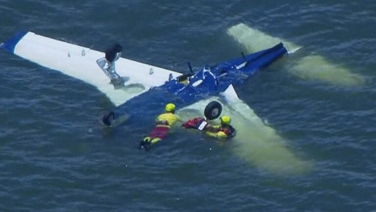 4 dead in a light plane crash off Australia east coast