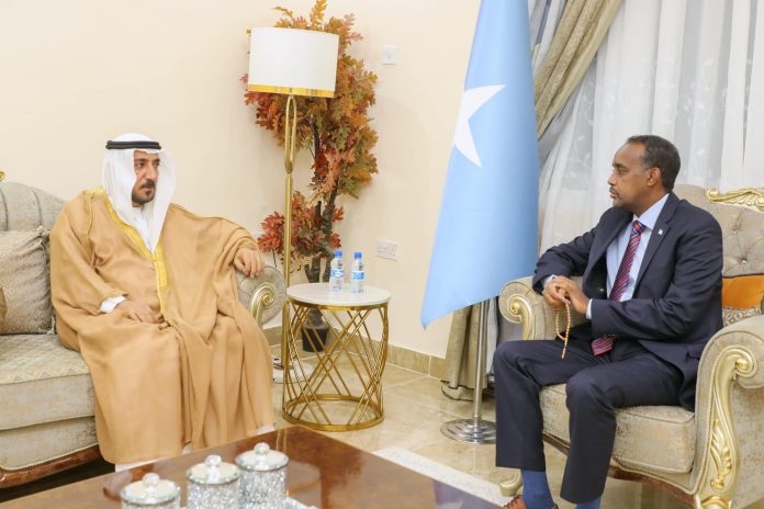 PM Roble meets with UAE Ambassador to Somalia