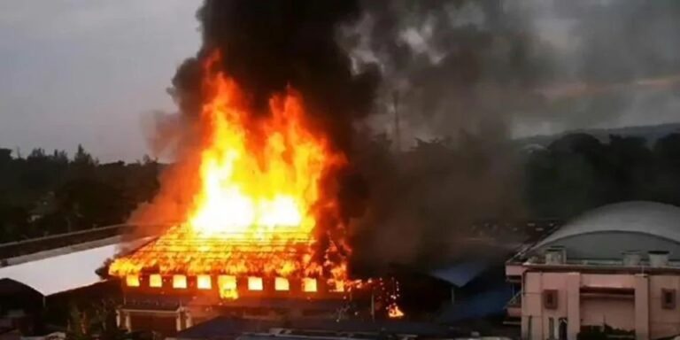 Thai prison set on fire during riot over coronavirus cluster