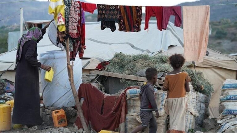 اليمن.. ارتفاع عدد النازحين إلى 4 ملايين و100 ألف