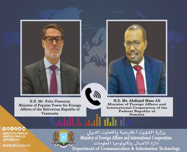 وزير الخارجية يتلقى اتصالًا هاتفيًا من نظيره الفنزويلي