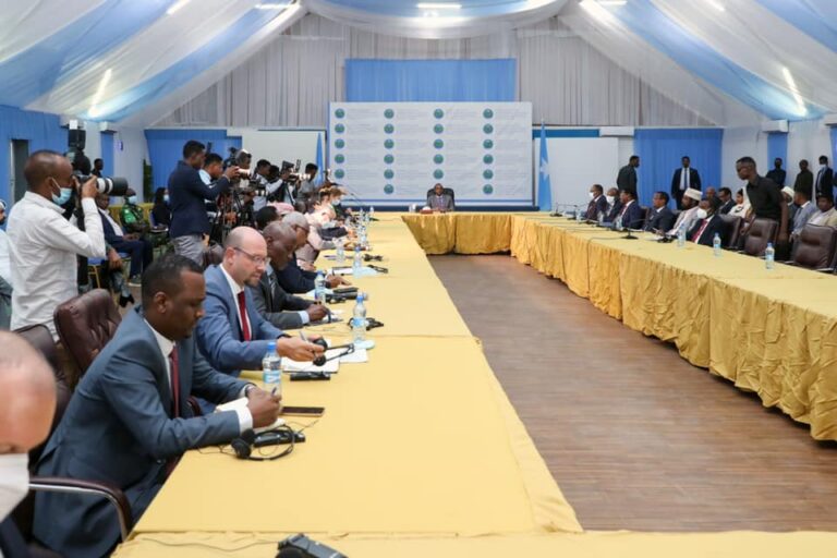 PM Roble, FMS leaders meets with representatives of the International Community