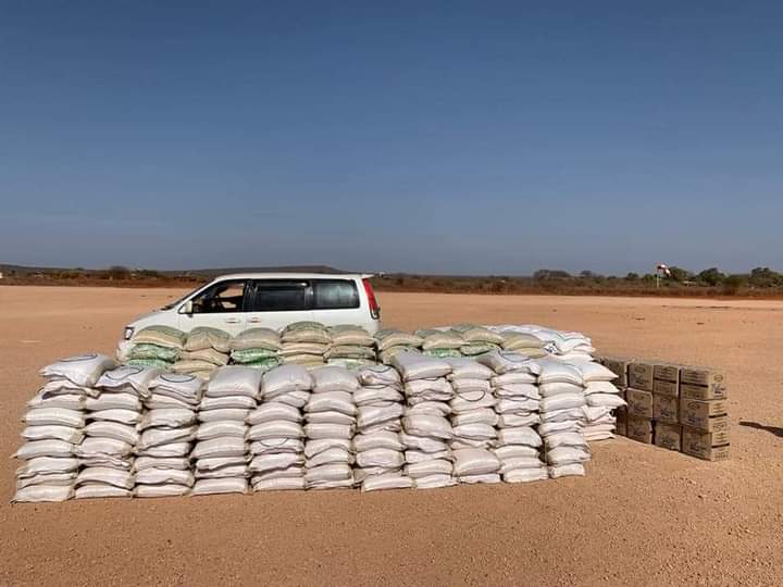 The Southwest State’s DRC of Somalia distributed food aid to Dinsor district