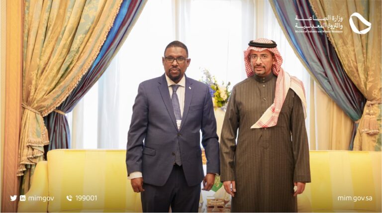 وزير البترول والثروة المعدنية يلتقي نظيره السعودي على هامش مؤتمرالتعدين الدولي في الرياض