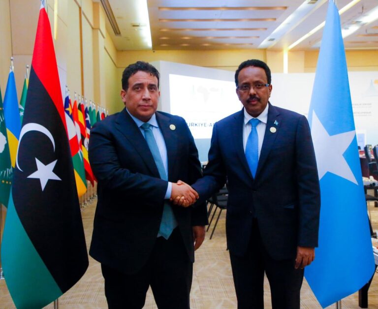 President Farmajo held talks with his Libyan Counterpart via telephone call
