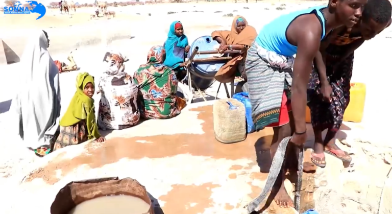 Severe Drought affects the residents of Qaradhi town in Galgadud region
