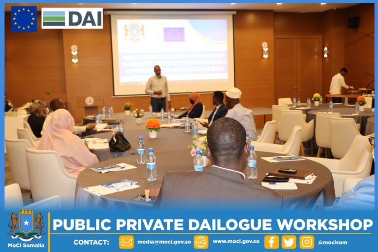 Ministry of Commerce and Industries launches the Public Private Dialogue workshop (PPD)