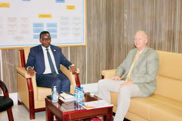 The Attorney General of Somalia met the Counter Terrorism Adviser at the US Embassy in Somalia