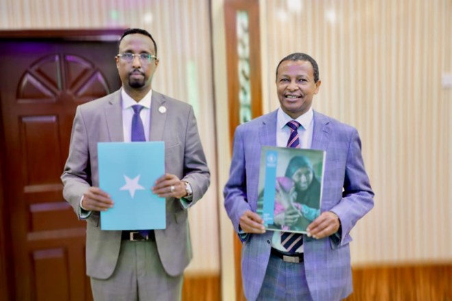 الصومال يوقع اتفاقية تعاون بقيمة 185 مليون دولار مع برنامج الغذاء العالمي