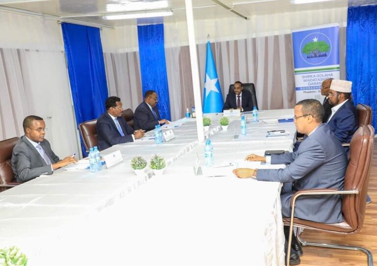 PM Roble chairs the National Consultative Committee meeting