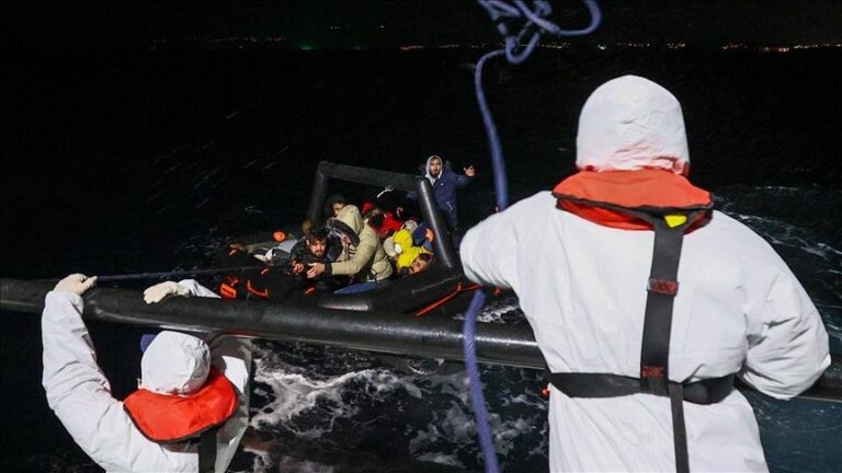 Turkey rescues 79 irregular migrants pushed back by Greece