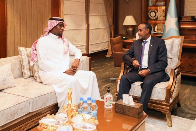 رئيس الوزراء يستقبل السفير السعودي لدى البلاد