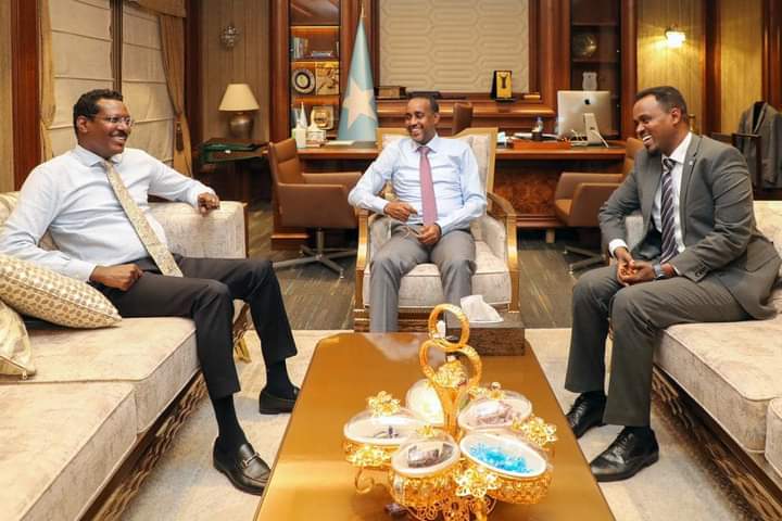 Prime Minister Roble meets Galmudug State President