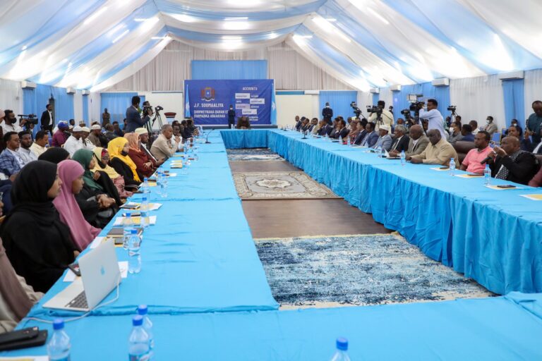 Somali Prime Minister Chairs National Drought Conference