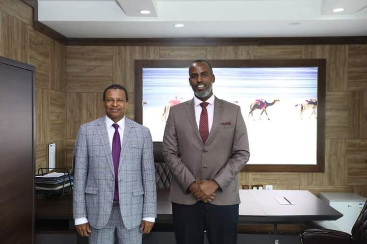 The Director General of the Ministry of National Planning meets WFP head