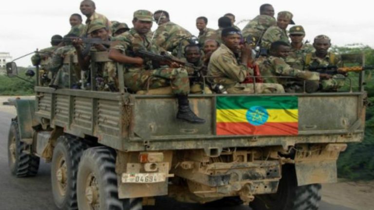 استهداف قوات إثيوبية في بلدة دينسور بتفجير