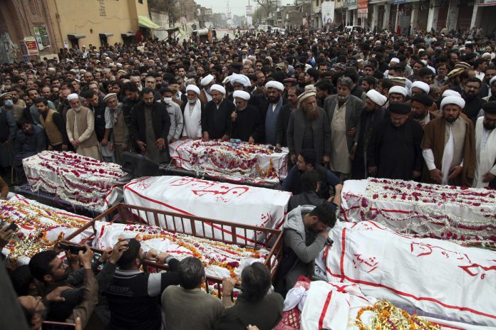 Death toll rises to 63 in deadly Pakistani IS mosque attack