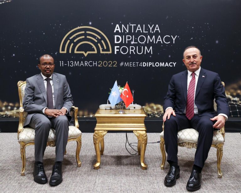 Foreign Affairs Minister meets with his Turkish Counterpart in Antalya