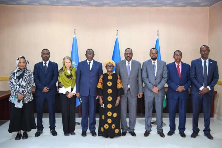 In Puntland, Somalia’s International Partners meet President Deni to discuss elections progress