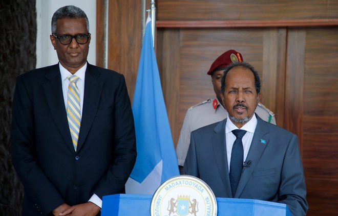 الرئيس الصومالي يعين عبد الرحمن عبد الشكور مبعوثه للشؤون الإنسانية ومواجهة الجفاف