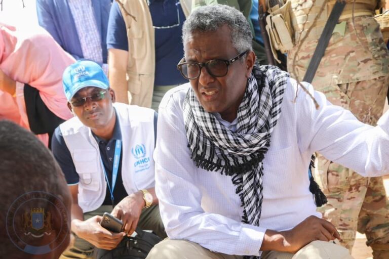 مبعوث الرئيس الصومالي للشؤون الإنسانية يصل إلى بولوبردي